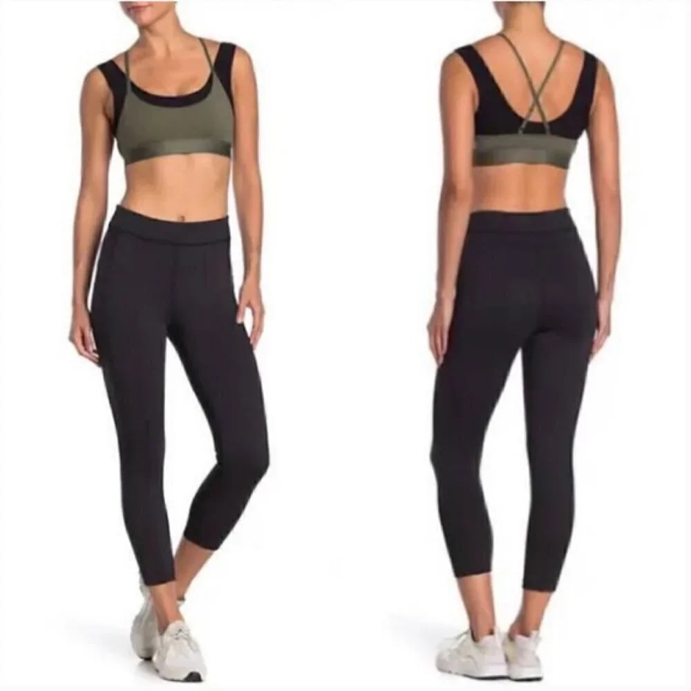 Free People Hanalei Black Leggings Size XS